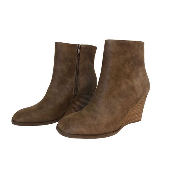 Dolce Vita Rupert Wedge Boot in Truffle Size 9 - Picture 3 of 17